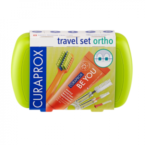 CURAPROX ORTHO TRAVEL SET ZÖLD - 1X CURAPROX ORTHO TRAVEL SET ZÖLD - 1X